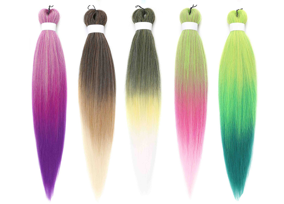 大辫子   低温阻燃大辫子低温定型假发批发蓬松26英寸90gEZ详情图10