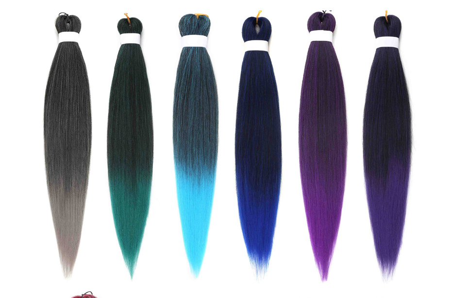 大辫子   低温阻燃大辫子低温定型假发批发蓬松26英寸90gEZ详情图7