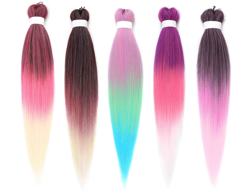 大辫子   低温阻燃大辫子低温定型假发批发蓬松26英寸90gEZ详情图9