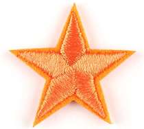 Embroidery mark pentagram 5