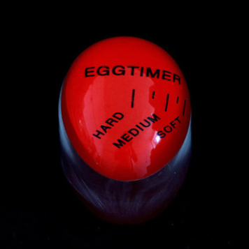 新款厨房神器 变色 egg timer 煮蛋计时器创意鸡蛋生熟观测器62克详情图1