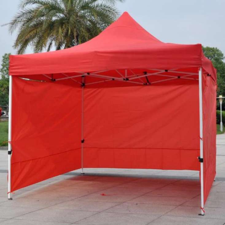 Night market tents, barbecue stalls, canopies for setting up stalls, thick car covers, movable solid-color 2*2 waterproof rain shelters detail image 10