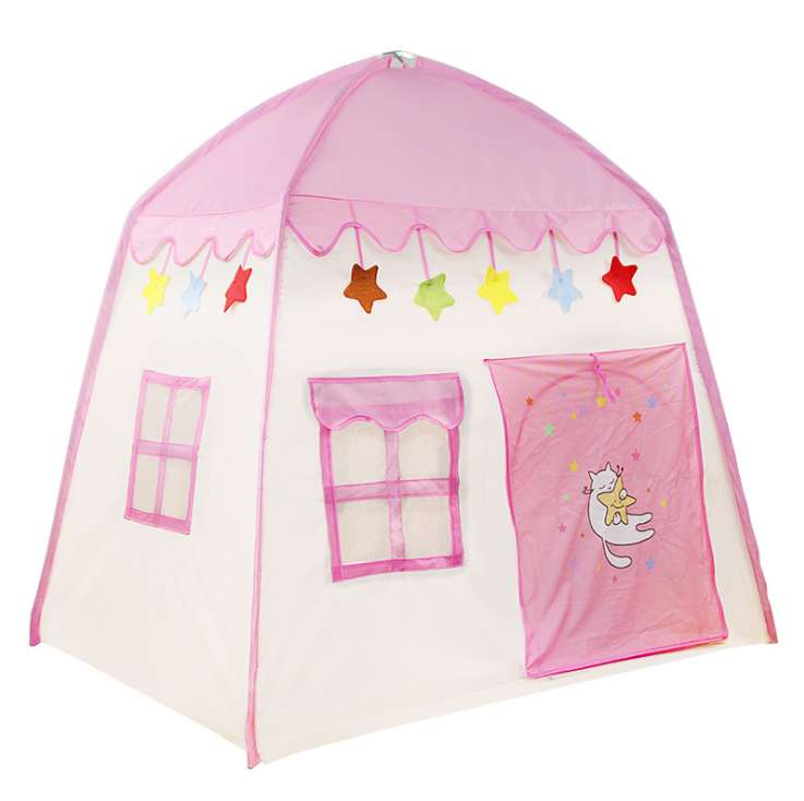 现货儿童帐篷分床神器 室内女孩公主游戏屋男孩玩具屋折叠小帐篷详情图5