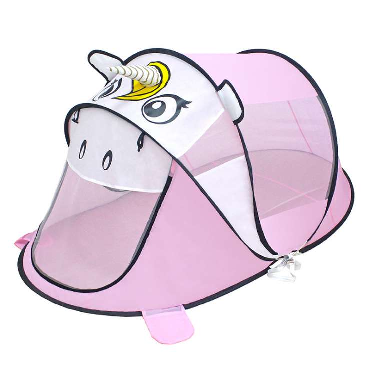 Children's indoor color-block dinosaur game tent, cartoon children's outdoor pop-up toy game house manufacturer in stock undefined
