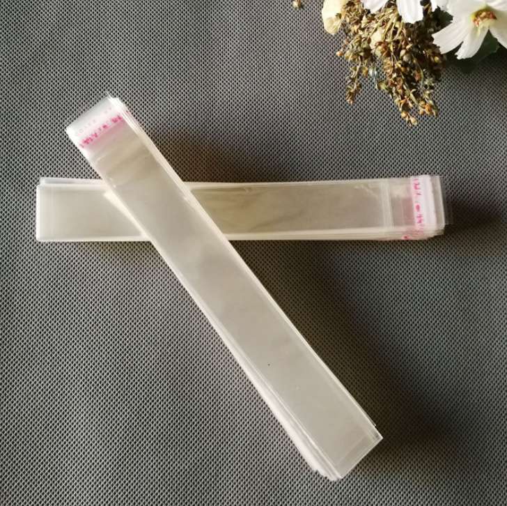 opp narrow and long bags, narrow and long bags in stock, universal self-adhesive bags, custom printed jewelry and clothing packaging bags, transparent self-sealing plastic bags, 1000 pieces per bundle undefined