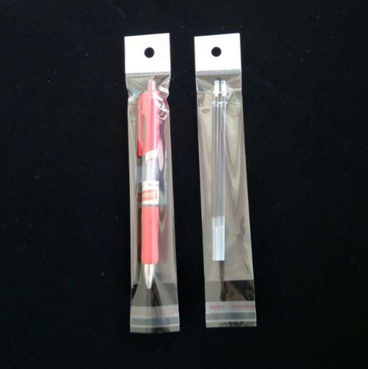 opp narrow and long bags, narrow and long bags in stock, universal self-adhesive bags, custom printed jewelry and clothing packaging bags, transparent self-sealing plastic bags, 1000 pieces per bundle detail image 2