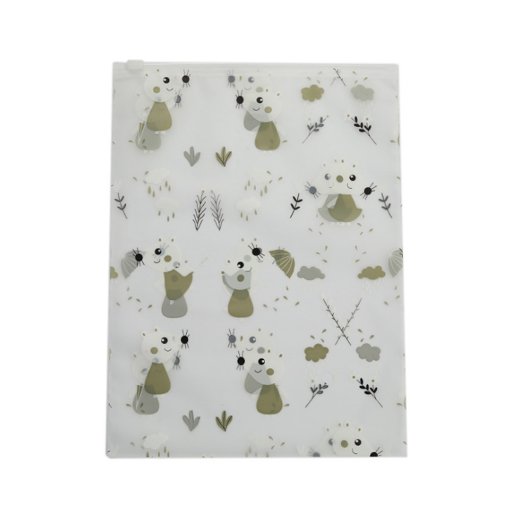 Wholesale general stock: Little elephant style, cloud style, baby mouse style, frosted zipper packaging bags, scarf bags, children's pants bags, high-end plastic zipper bags, customizable LOGO, factory direct sales detail image 20