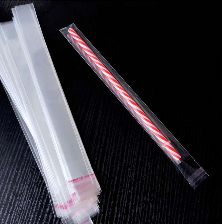 opp narrow and long bags, narrow and long bags in stock, universal self-adhesive bags, custom printed jewelry and clothing packaging bags, transparent self-sealing plastic bags, 1000 pieces per bundle detail image 5