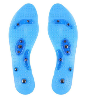 亚马逊 透明磁疗鞋垫8颗磁石按摩透气保健磁性铁鞋垫男女款工厂家详情图3