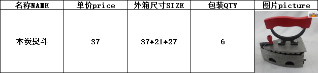 DF99667        木炭熨斗  畅销炭熨斗  DF  TRADING HOUSE详情5