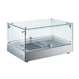 RTR-35L/GF-118 insulated countertop baking, Western pastry, bread and cooked food insulated cabinet, heated stainless steel glass display cabinet detail image 1