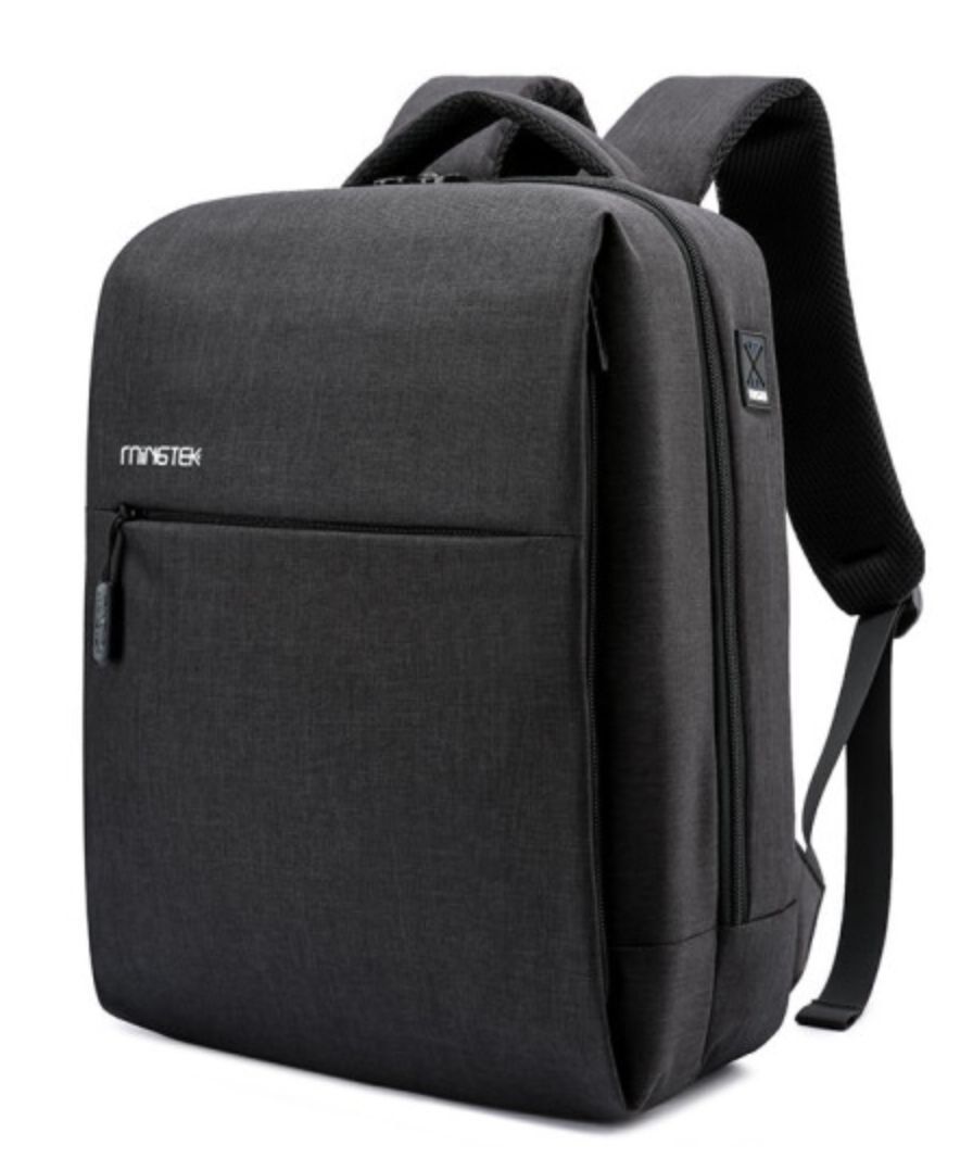 电脑包双肩男时尚简约风背包女14/15.6/16/17英寸学生旅行包大容量书包详情图1