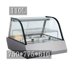 RTR-110L/GF-344 insulated commercial fast food, fried dough sticks, chestnuts, egg tarts, bread, cooked food j heating display cabinet and insulated cabinet Specification image