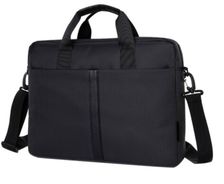 电脑包15.6英寸手提笔记本电脑包防水时尚手提包简约单肩包 MK01黑色 黑色