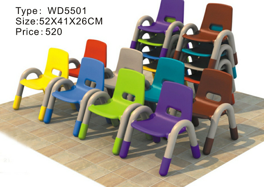 幼儿园圆腿椅子详情图2