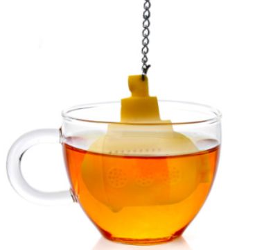 Submarine tea infuser Novel silicone tea infuser Environmental silicone submarine tea infuser