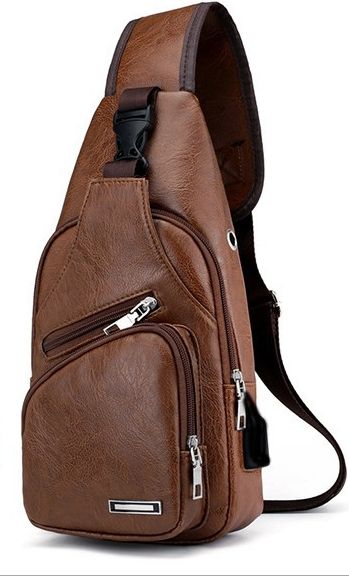 Chest-bag men's single-shoulder cross-body bag men's cross-body bag men's cross-body bag men's cross-body bag bag trend thumbnail