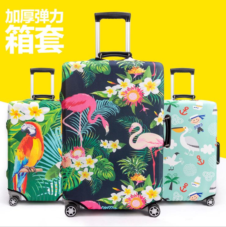 Elastic suitcase suitcase protective cover pull rod suitcase dust cover bag 20/24/26/28/2930 inch thick wear resistance thumbnail