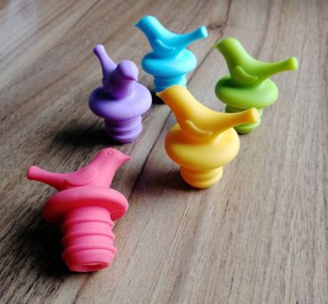 Silicone sealing stopper Silicone fresh-keeping bottle cap Silicone wine bottle stopper Wine bottle stopper