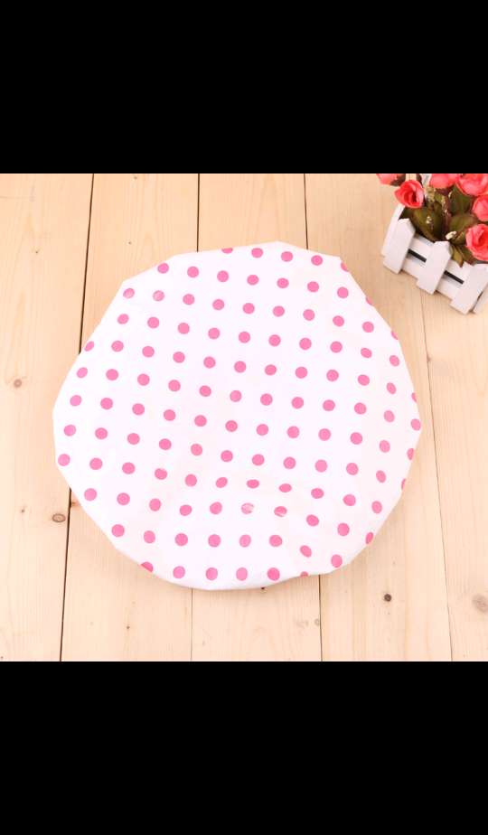 Waterproof Peva Shower Cap Adult Shower Cap Women's Shower Cap Kitchen Items Cooking Smoke Proof Hat full figure