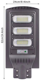 Solar integrated street lamp details Picture