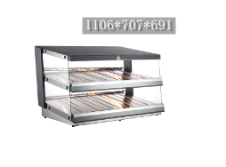 RTR-121D/GF-458 commercial insulated cabinet display cabinet, egg tart and hamburger preservation cabinet, fried chicken, French fries and cooked food heating desktop insulated box detail image 3