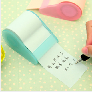 创意可爱便签纸随心便利贴 附胶带座 可撕便签本方便实用详情10