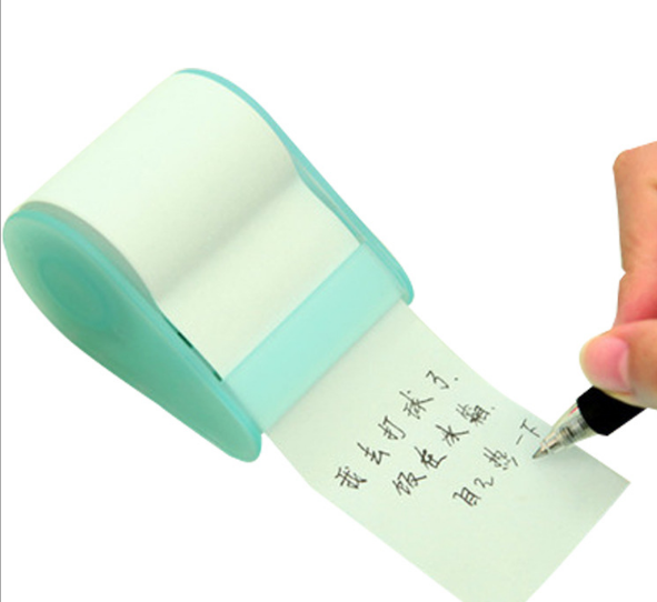 创意可爱便签纸随心便利贴 附胶带座 可撕便签本方便实用详情9