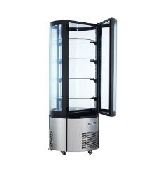 ARC-400R/GF-935蛋糕冷藏柜商用展示柜360L玻璃玻璃置物架风冷式制冷不锈钢底座