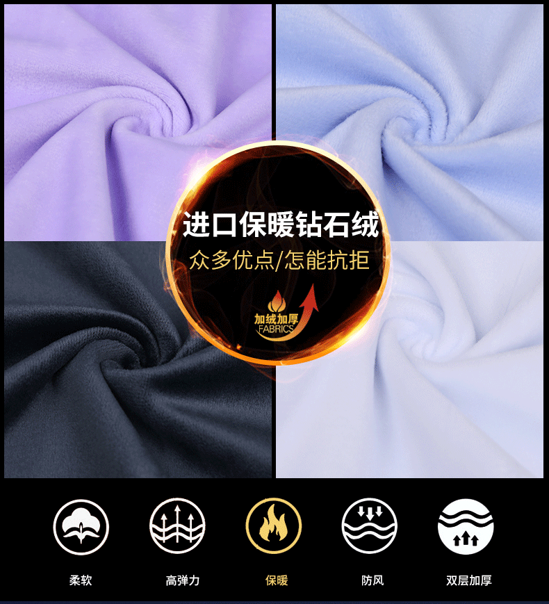 Winter large-sized men's long-sleeved shirt with fleece and thickened loose business formal wear, Korean-style casual base shirt for men detail image 6