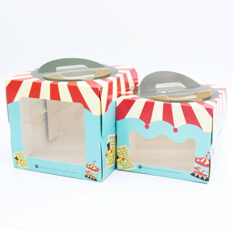 私人定制欧式/韩式彩色蛋糕盒10寸（定制款图片仅供参考）详情图2