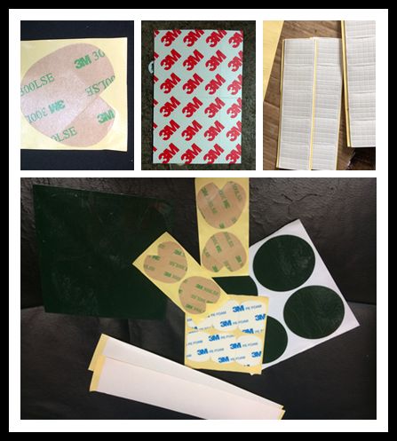 泡棉胶 强力亚克力双面胶模切冲型 义乌胶粘厂家可背胶 定做专拍