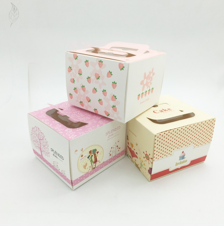 私人定制欧式/韩式彩色蛋糕盒10寸（定制款图片仅供参考）详情图1