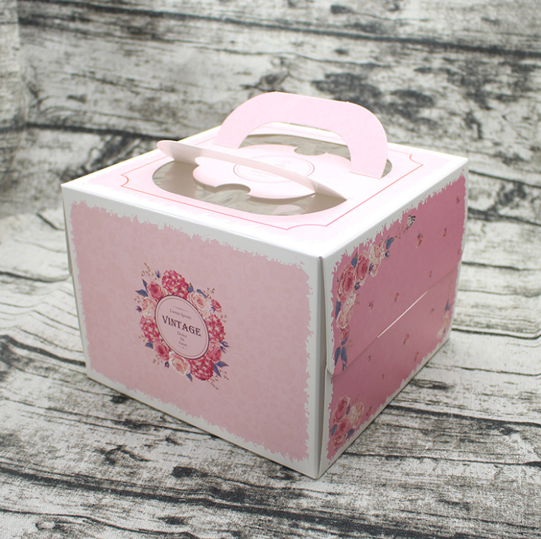 私人定制欧式/韩式彩色蛋糕盒10寸（定制款图片仅供参考）详情图5