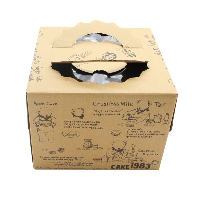 私人定制韩式/欧式彩色蛋糕盒8寸（定制款图片仅供参考）产品图