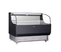 Chilled meat display cabinet Commercial crisper deli cabinet Freezer deli display cabinet 370L commercial open type