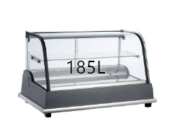 Horizontal commercial food refrigeration display cabinet, 185L small fresh-keeping display cabinet detail image 3