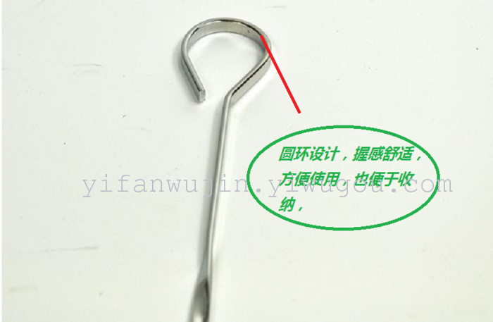 烧烤叉签38cm木柄烤鸡扁签便携工具烧烤肉串针竹签35cm恒志工艺品家具烧烤签详情图2