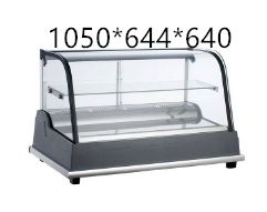 Horizontal commercial food refrigeration display cabinet, 185L small fresh-keeping display cabinet details Picture