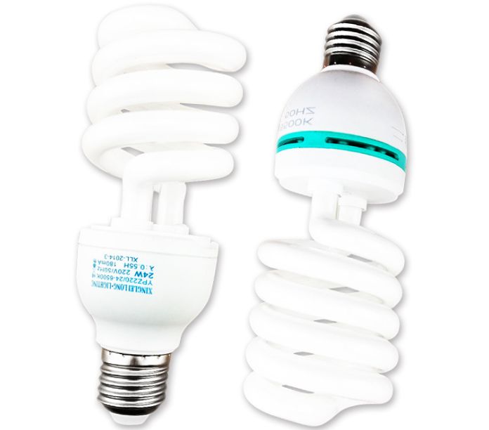 Energy-saving lamp small spiral three-color export quality details Picture