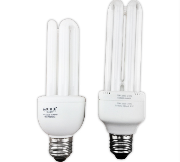 3U export quality energy-saving lamp halogen powder three primary colors detail image 1