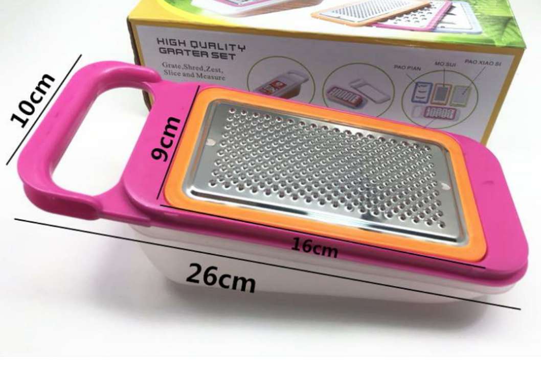 Manufacturers directly supply stainless steel vegetable cutter vegetable planer multi-functional radish planer potato grater ginger garlic grinding mud details Picture