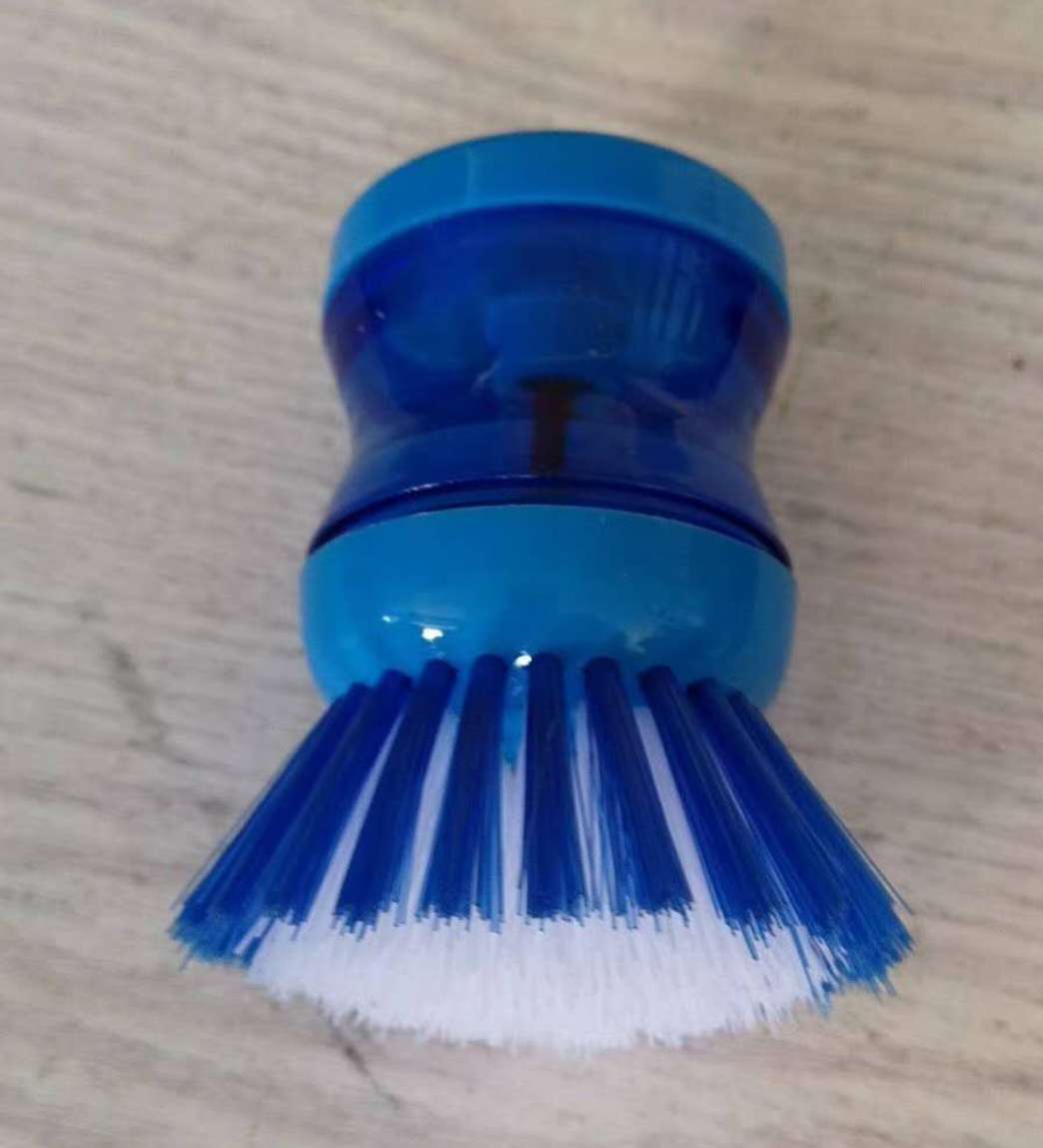 Manufacturers direct pressure liquid wash pot brush automatic liquid wash pot bowl brush plastic hydraulic wash pot brush wholesale details Picture
