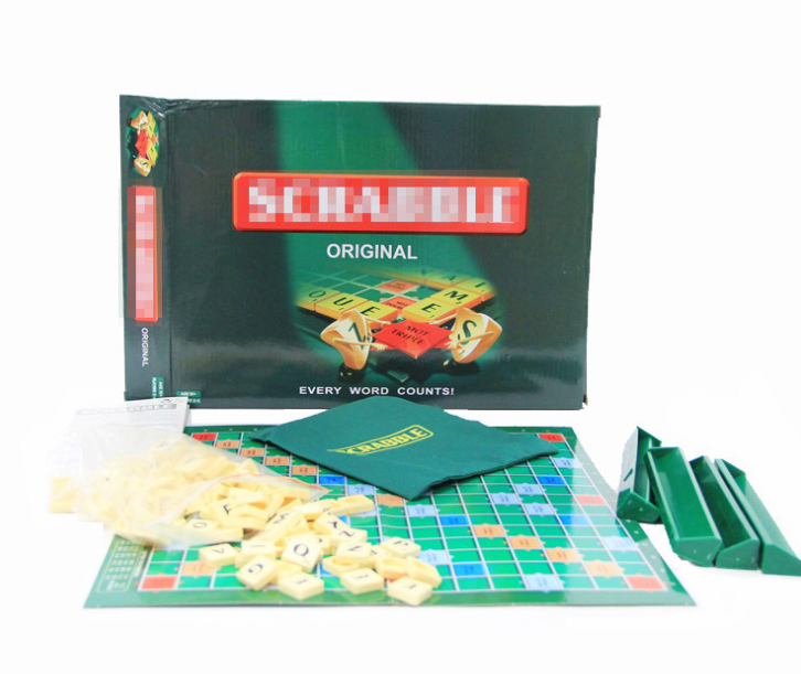 英文教具拼词游戏桌游比赛拼字游戏英语启蒙益智玩具详情图2