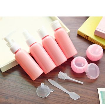 Cosmetic packaging bottle Travel portable PET bottle Skincare travel set bottle emulsion spray dispenser bottle