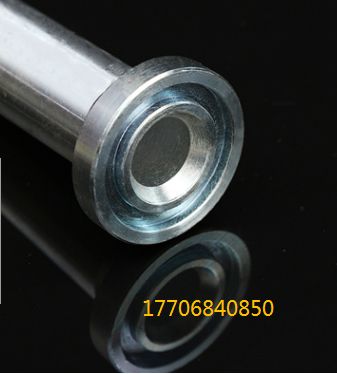 法兰单芯 45° 90°弯过渡接头 液压管件连接接头加工定制细节图