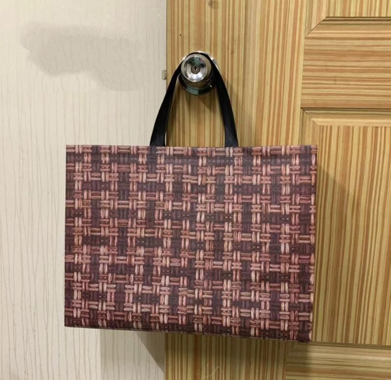 High-grade linen non-woven shopping bags thumbnail