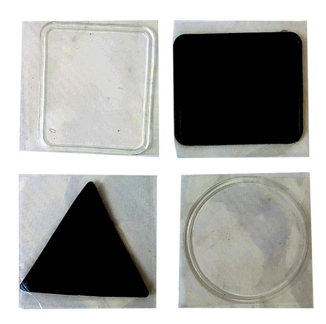 Circular Spider Anti-Slip Mat Triangular Anti-Slip Mat Car Perfume Mobile Phone Decoration Silicone Pu Anti-Slip Mat