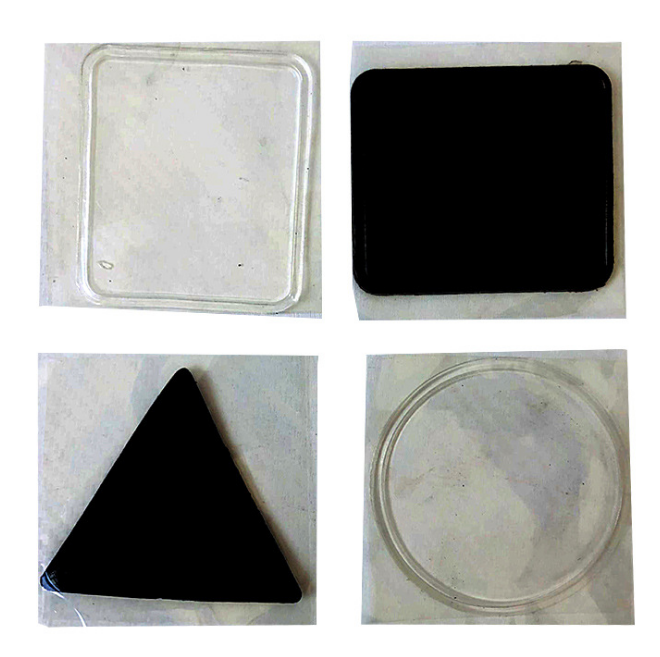 Circular Spider Anti-Slip Mat Triangular Anti-Slip Mat Car Perfume Mobile Phone Decoration Silicone Pu Anti-Slip Mat undefined