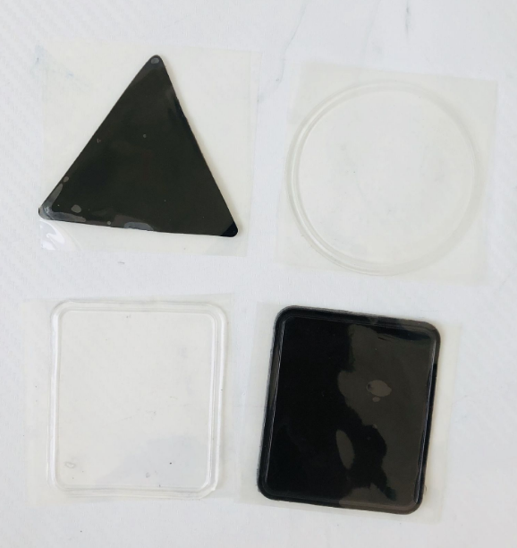 Circular Spider Anti-Slip Mat Triangular Anti-Slip Mat Car Perfume Mobile Phone Decoration Silicone Pu Anti-Slip Mat Item Picture